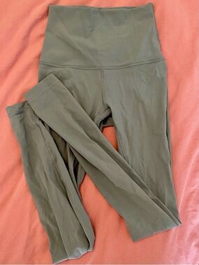 lululemon athletica High-Waist Leggings in Olive Green